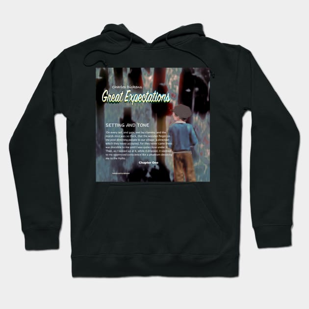 Great Expectations: Setting and Tone Hoodie by KayeDreamsART
